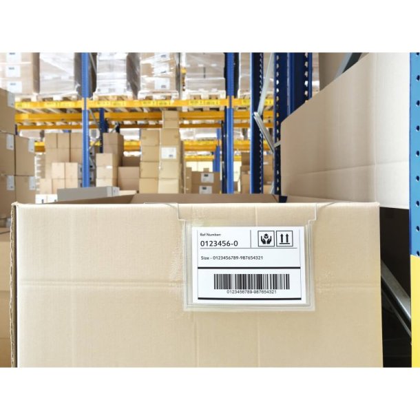 Durable lagerlommer A5 plast - wire - liggende - 50 stk. klare