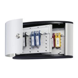 Durable ngleskab til 12 ngler - drejels - aluminium