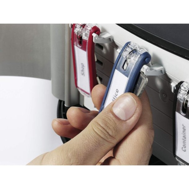 Durable ngleskab til 12 ngler - drejels - aluminium