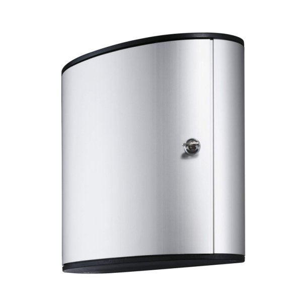 Durable ngleskab til 18 ngler - Cylinderls - aluminium