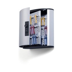 Durable ngleskab til 36 ngler - 3-cifret kodels - aluminium