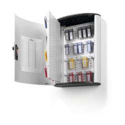 Durable ngleskab til 48 ngler - 3-cifret kodels - aluminium