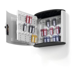 Durable ngleskab til 54 ngler - 3-cifret kodels - aluminium