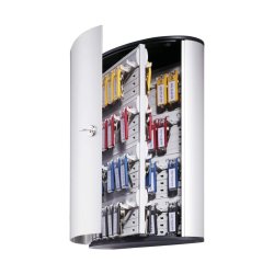 Durable ngleskab til 72 ngler - Cylinderls - aluminium