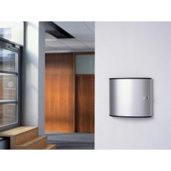 Durable ngleskab til 18 ngler - Cylinderls - aluminium