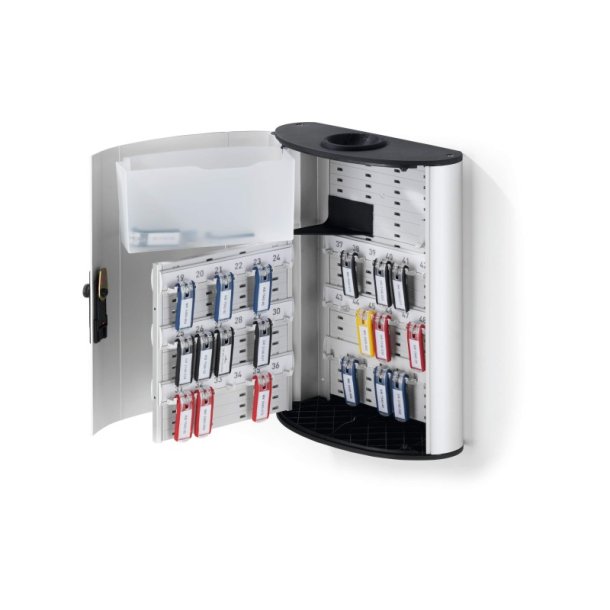 Durable ngleskab til 54 ngler - 3-cifret kodels og ngleindkast- aluminium