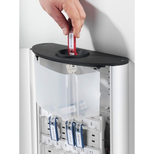 Durable ngleskab til 54 ngler - 3-cifret kodels og ngleindkast- aluminium