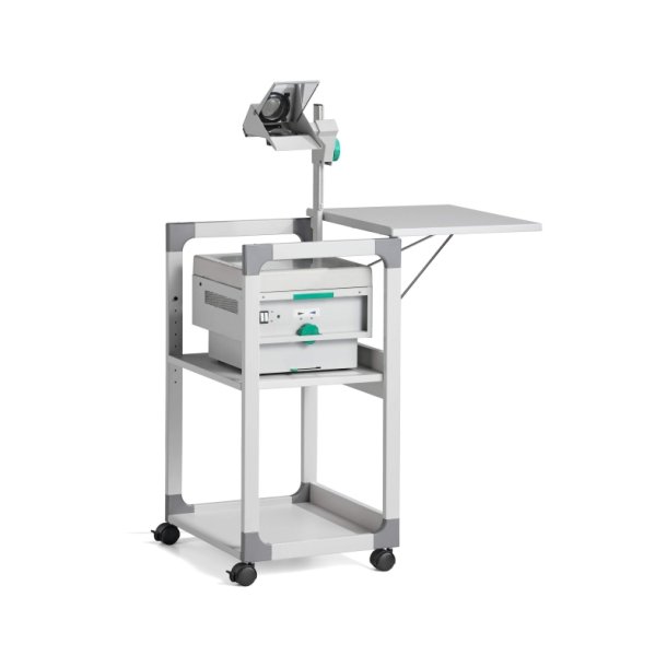 Durable overhead projektorvogn - 2 justerbare hylder - Hvid