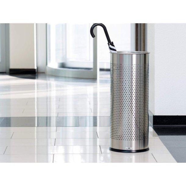 Durable 28,5 liter paraplyholder - rustfri hulmnster stl