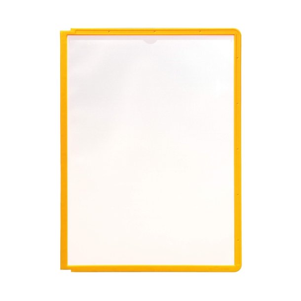 Durable Sherpa Registerlomme - gul A4 ramme