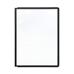 Durable Sherpa Registerlomme - sort A4 ramme