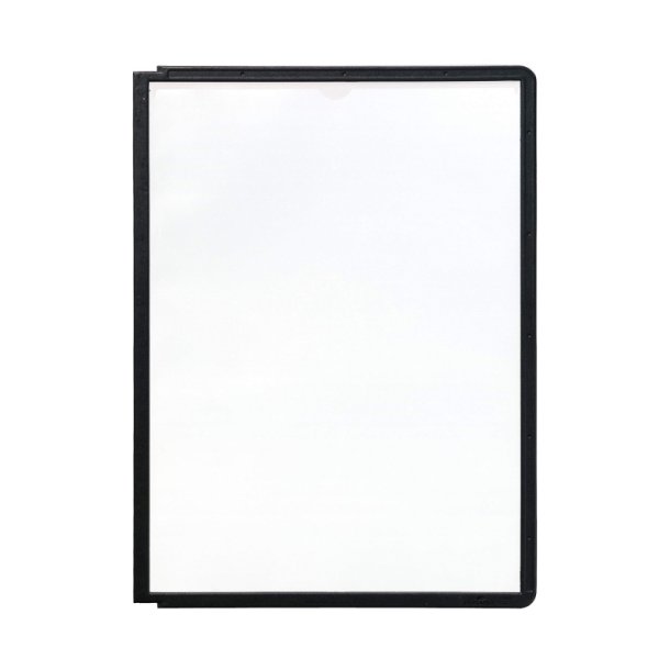 Durable Sherpa Registerlomme - sort A4 ramme