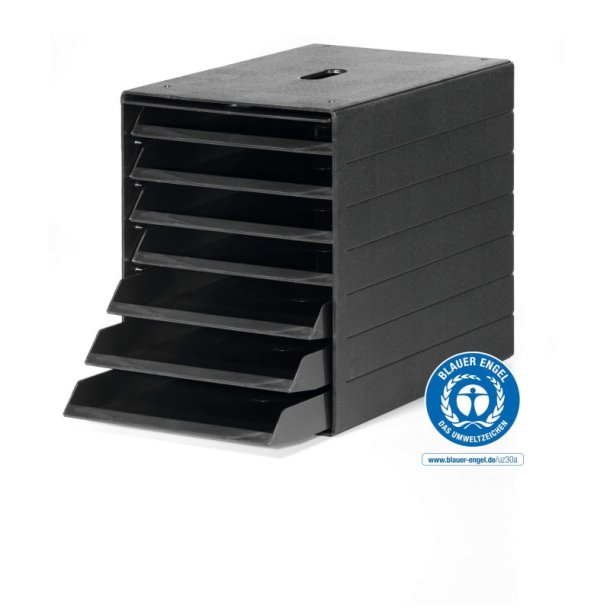 Durable skuffekabinet A4 - Idealbox plus 7 skuffer - Antracit