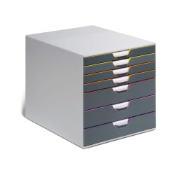 Durable skuffekabinet A4 - Varicolor 7 skuffer - gr