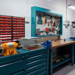 Durable Dueslag A4 Vg og Bord - 3 fag - gr Metal