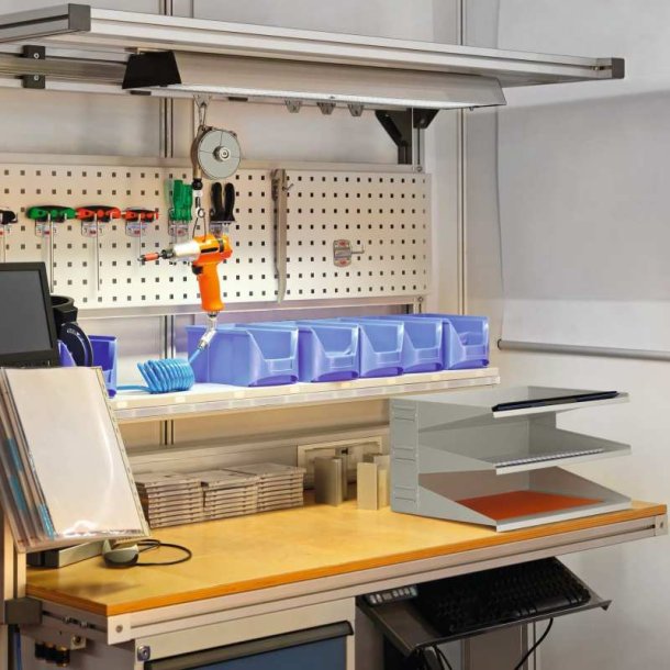 Durable Dueslag A4 Vg og Bord - 3 fag - gr Metal