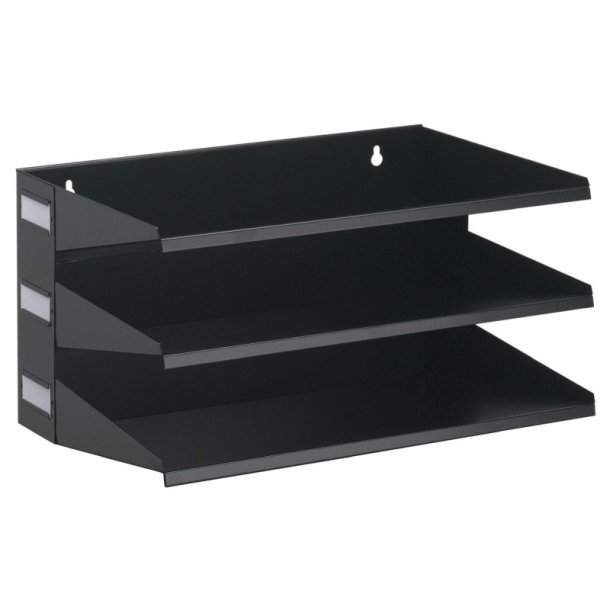 Durable Dueslag A4 Vg og Bord - 3 fag - Sort Metal