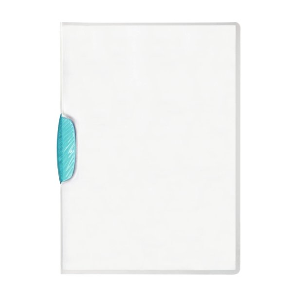 Durable Swingclip 30 Klemmappe A4 - til 30 Ark - lysbl klemme