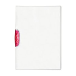 Durable Swingclip 30 Klemmappe A4 - til 30 Ark - pastelrd klemme