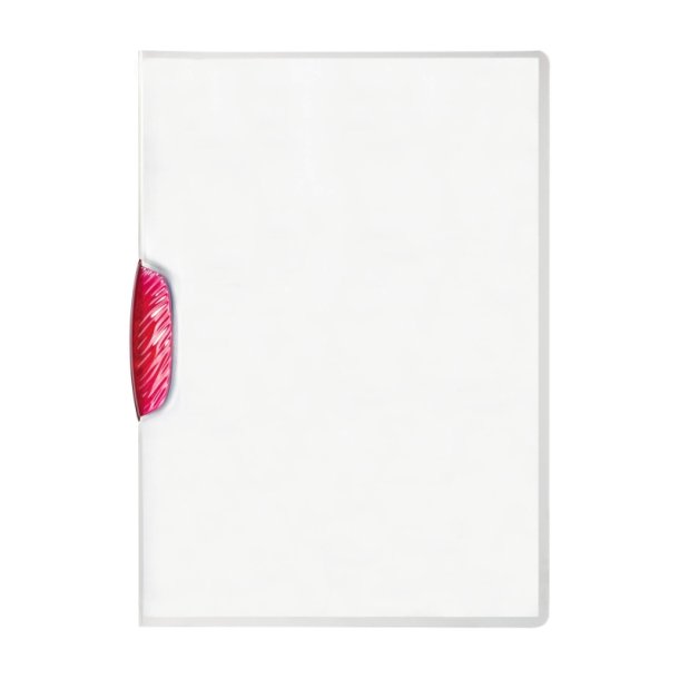Durable Swingclip 30 Klemmappe A4 - til 30 Ark - pastelrd klemme