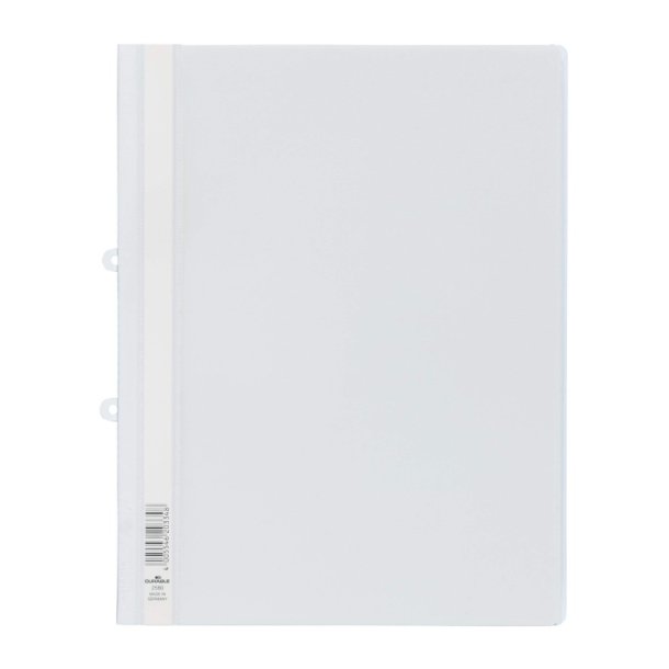 Durable tilbudsmapper A4+ hvid - med arkiveringsstrips