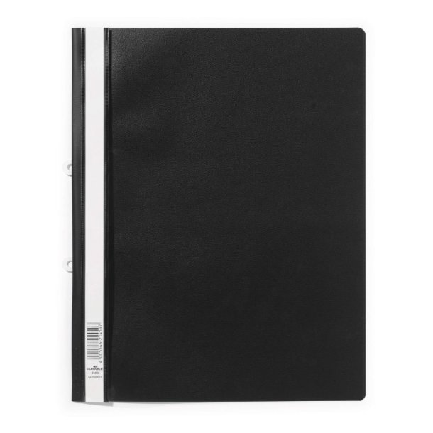 Durable tilbudsmapper A4+ sort - med arkiveringsstrips