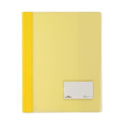 Durable tilbudsmapper A4+ Gul - 90x57mm visitkortlomme