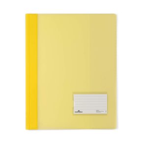 Durable tilbudsmapper A4+ Gul - 90x57mm visitkortlomme