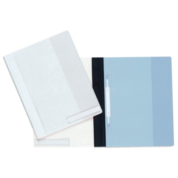 Durable tilbudsmapper A4+ bl - 115x16mm etiketlomme