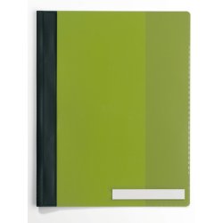 Durable tilbudsmapper A4+ grn - 115x16mm etiketlomme