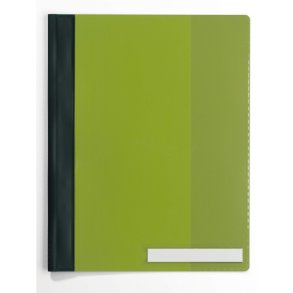 Durable tilbudsmapper A4+ grn - 115x16mm etiketlomme