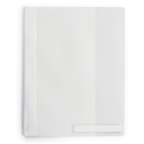 Durable tilbudsmapper A4+ hvid - 115x16mm etiketlomme