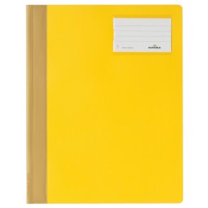 Durable tilbudsmapper A4+ Gul - 90x57mm visitkortlomme