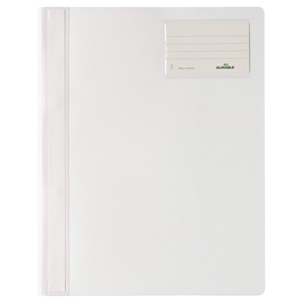 Durable tilbudsmapper A4+ Hvid - 90x57mm visitkortlomme