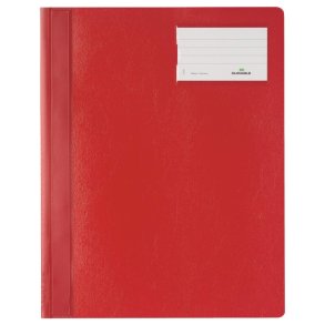 Durable tilbudsmapper A4+ Rd - 90x57mm visitkortlomme