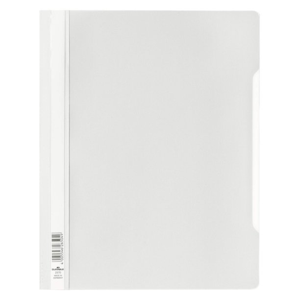 Durable tilbudsmapper A4+ hvid - til 100 ark - 50 stk.