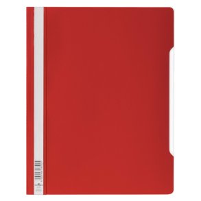 Durable tilbudsmapper A4+ rd - til 100 ark - 50 stk.