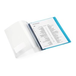 Durable tilbudsmapper A4+ bl - 90x57mm visitkortlomme