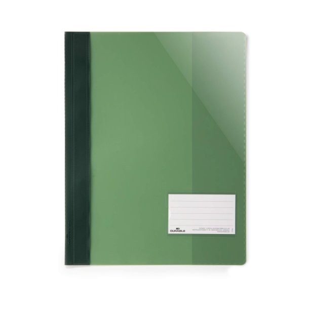 Durable tilbudsmapper A4+ grn - 90x57mm visitkortlomme