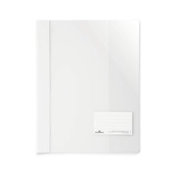 Durable tilbudsmapper A4+ hvid - 90x57mm visitkortlomme