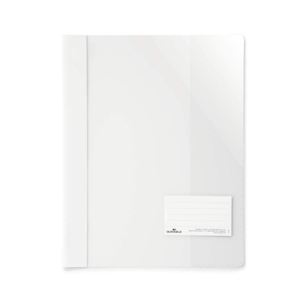 Durable tilbudsmapper A4+ hvid - 90x57mm visitkortlomme