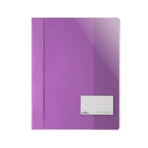 Durable tilbudsmapper A4+ lilla - 90x57mm visitkortlomme