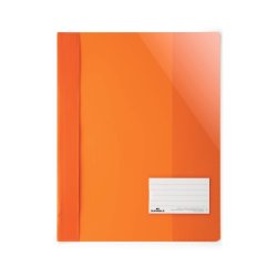 Durable tilbudsmapper A4+ orange - 90x57mm visitkortlomme
