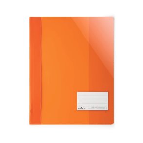 Durable tilbudsmapper A4+ orange - 90x57mm visitkortlomme