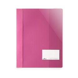 Durable tilbudsmapper A4+ pink - 90x57mm visitkortlomme