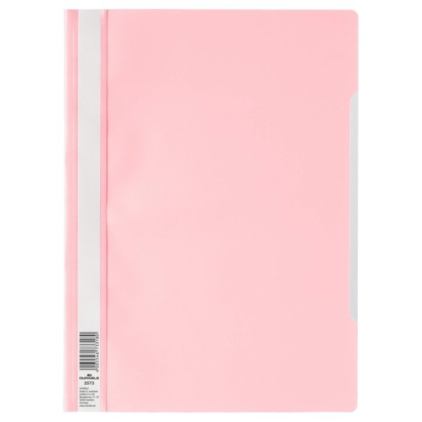 Durable tilbudsmapper A4 lyserd - til 100 ark - 50 stk.