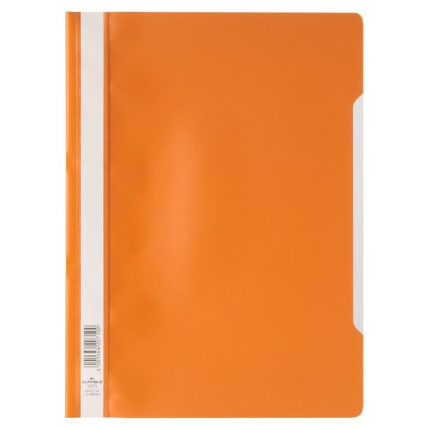 Durable tilbudsmapper A4 orange - til 100 ark - 25 stk.