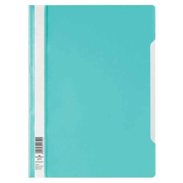 Durable tilbudsmapper A4 turkis - til 100 ark - 50 stk.