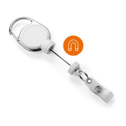 Durable Keyhanger extra Strong - trykknapls og nglering - hvid