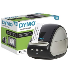 Dymo LabelWriter 550 - tr�dfast labelmaskine med automatisk labelgenkendelse